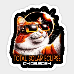 Total Solar Eclipse 8 April 2024 Sticker